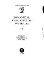 Zoological catalogue of Australia / Bureau of Flora and Fauna, Canberra ; [D.W. Walton, executive editor].