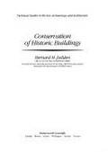 Conservation of historic buildings / Bernard M. Feilden.