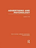 Advertising and psychology: Volume 1 / Leslie E. Gill..