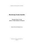 Working from inside : twenty years of the Office of the Status of Women / Marian Sawer and Abigail Groves.