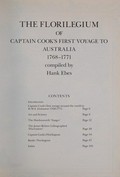 The Florilegium of Captain Cook's first voyage to Australia, 1768-1771 : [catalogue] / compiled by Hank Ebes.