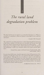 Rural land degradation in Australia / Arthur and Jeanette Conacher.