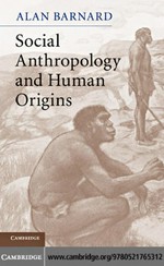 Social anthropology and human origins / Alan Barnard.