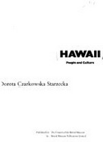 Hawaii : people and culture / Dorota Czarkowska Starzecka.