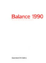 Balance 1990 : views, visions, influences.