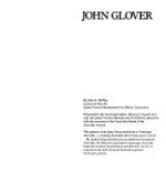 John Glover / by John A. McPhee.