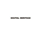 Digital heritage : applying digital imaging to cultural heritage / edited by Lindsay MacDonald.