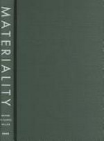 Materiality / edited by Daniel Miller.