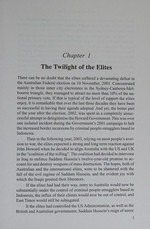 The twilight of the elites / David Flint ; foreword by Tony Abbott.