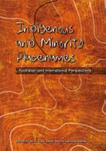 Indigenous and minority placenames : Australian and international perspectives / edited by Ian D. Clark, Luise Hercus and Laura Kostanski.