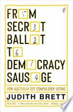 From secret ballot to democracy sausage : how Australia got compulsory voting / Judith Brett.