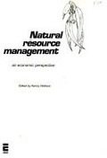 Natural resource management : an economic perspective / edited by Nancy Wallace.