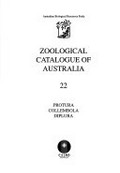 Zoological catalogue of Australia / Bureau of Flora and Fauna, Canberra ; [D.W. Walton, executive editor].