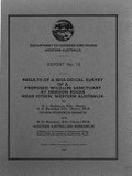 Results of a biological survey of a proposed wildlife sanctuary at Dragon Rocks near Hyden, Western Australia / by N.L. McKenzie, A.A. Burbidge and N.G. Marchant.