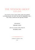 The Windsor group, 1935-1945 : an account of nine young Sydney artists who painted in Woolloomooloo, the inner city and the Hawkesbury area- Emu Plains, Richmond and especially Windsor / introduction Bernard Smith ; with an account of the group by Roderick Shaw.