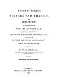 Travels & adventures in South Australia, 1836-1838 / by W.H. Leigh.