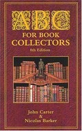 ABC for book collectors / John Carter and Nicolas Barker.