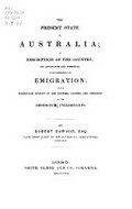 The present state of Australia / Robert Dawson.